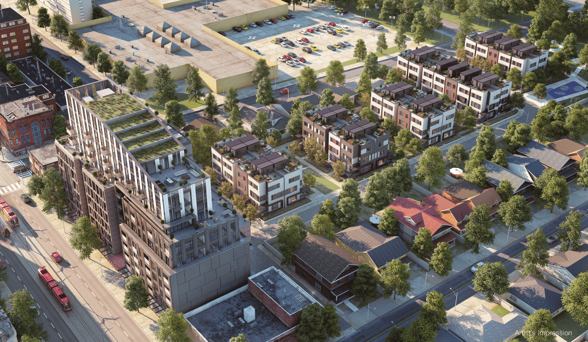 Reunion Crossing neighbourhood rendering