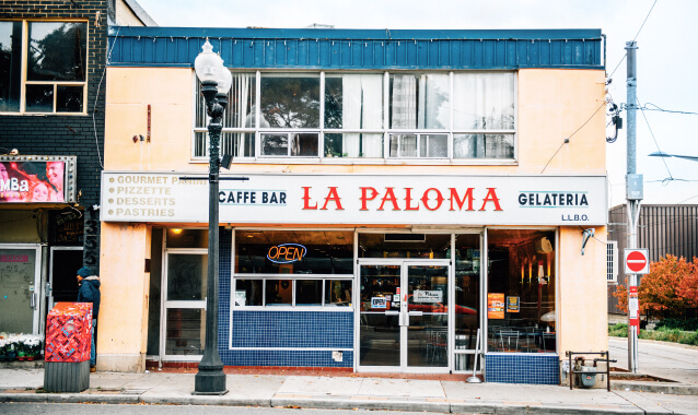 la paloma gelateria cafe