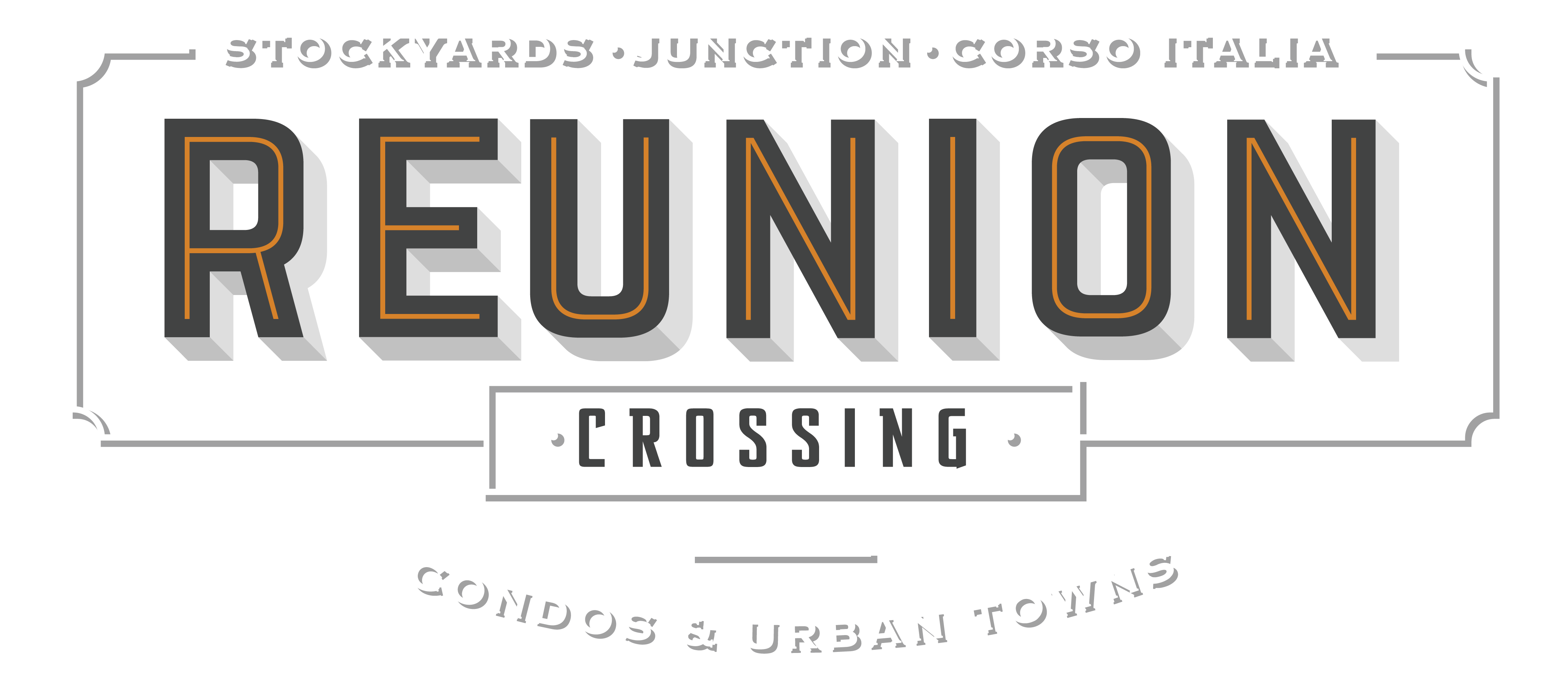 REUNION CROSSING logo